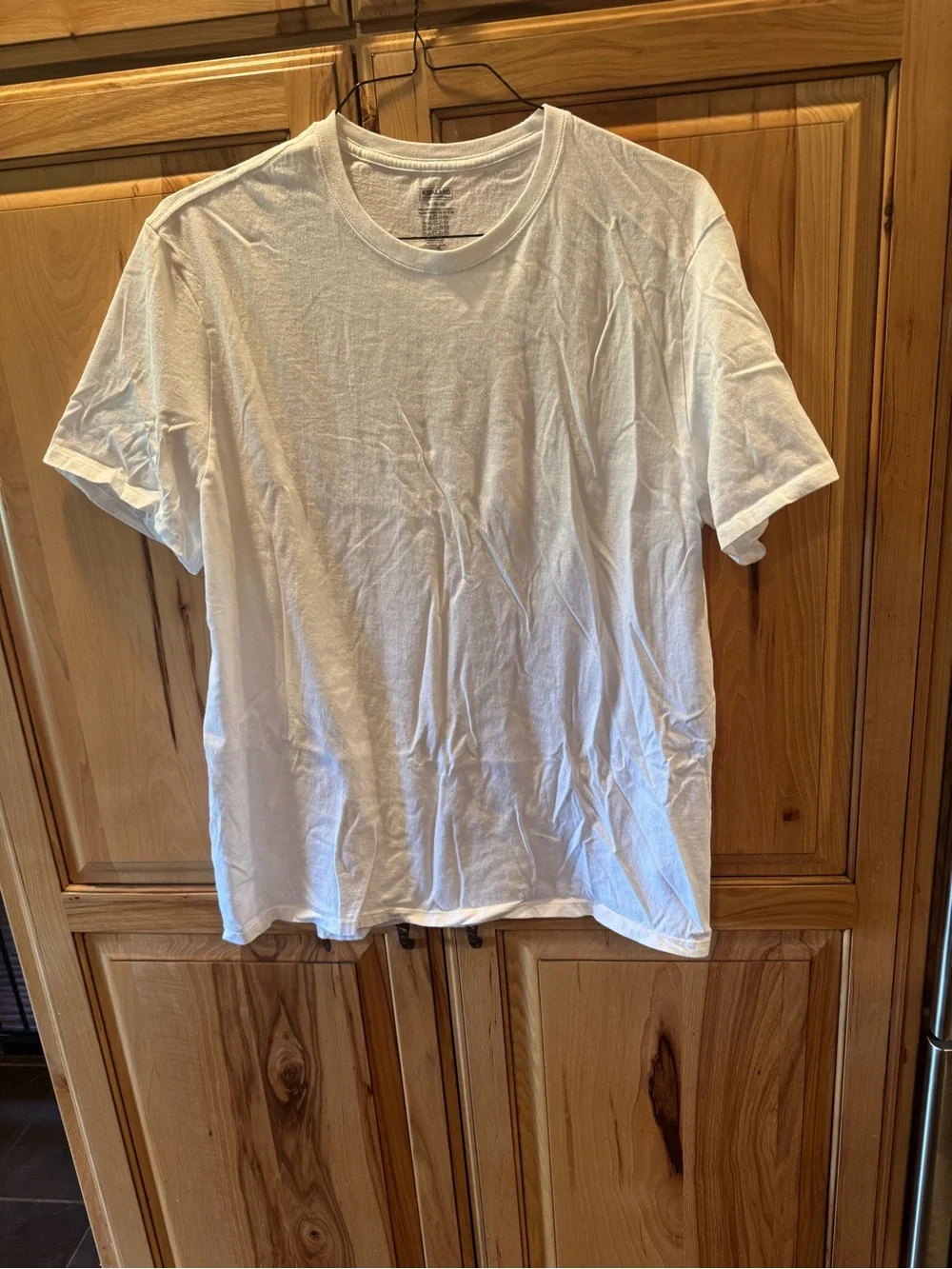 Kirkland Signature Mens White Short Sleeve Crewneck Tees - 3 Pack